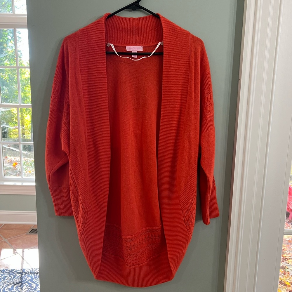 Top Sleeveless Designer By Lilly Pulitzer In Orange, Size: Xs